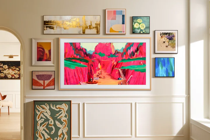 65 inç The Frame Pro: 4K QLED Vision AI Smart TV (Siyah)